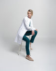 San Francisco White Coat - Women - SNOW - Colorchain