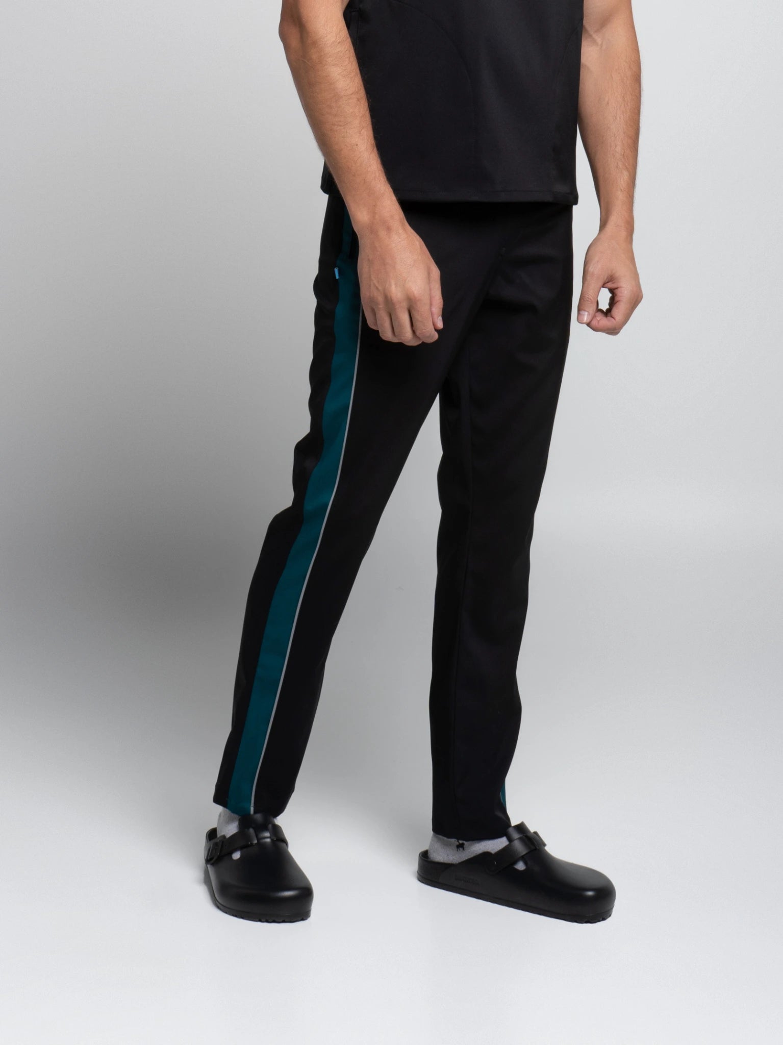 Bronx Pant - BLACK HUNTER/CEMENT - Colorchain