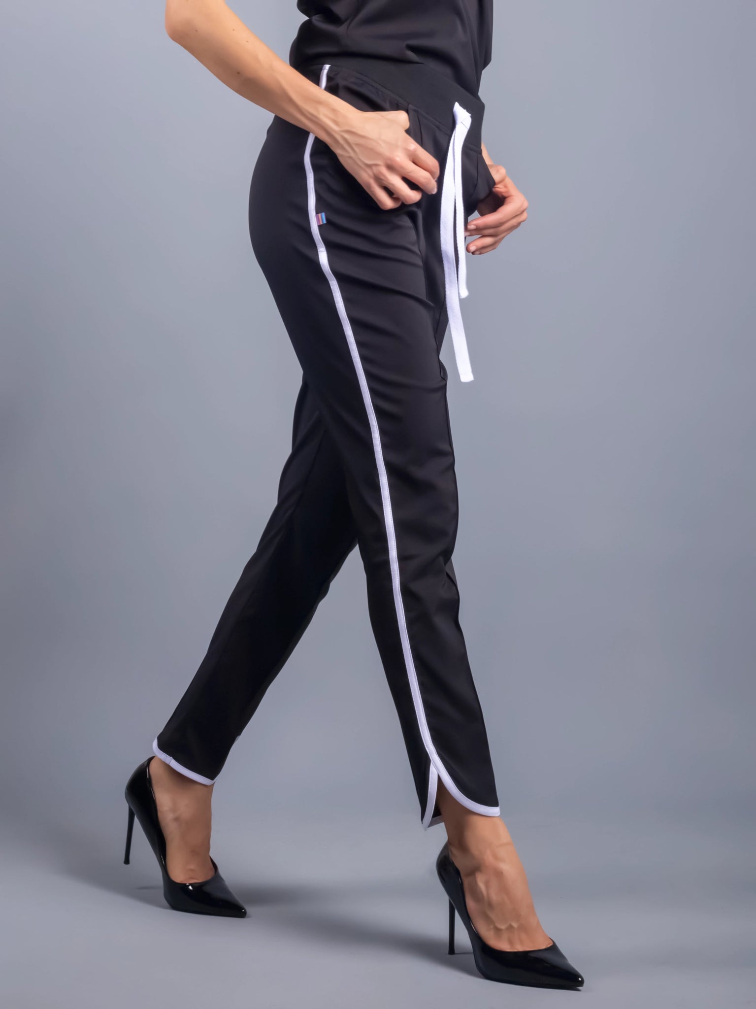 Santorini Pant - BLACK SNOW - Colorchain US Site