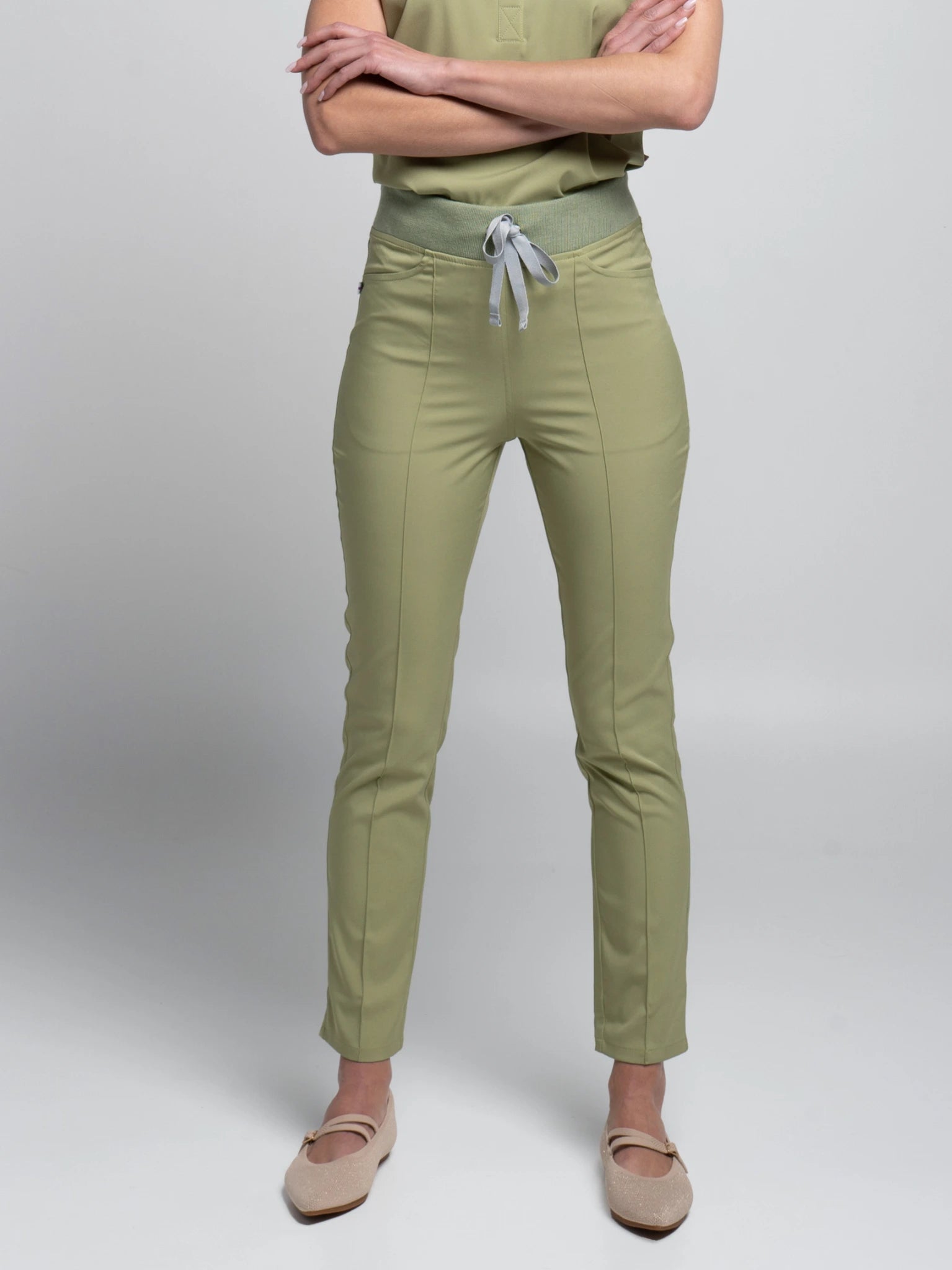 Valencia Pant - MATCHA - Colorchain